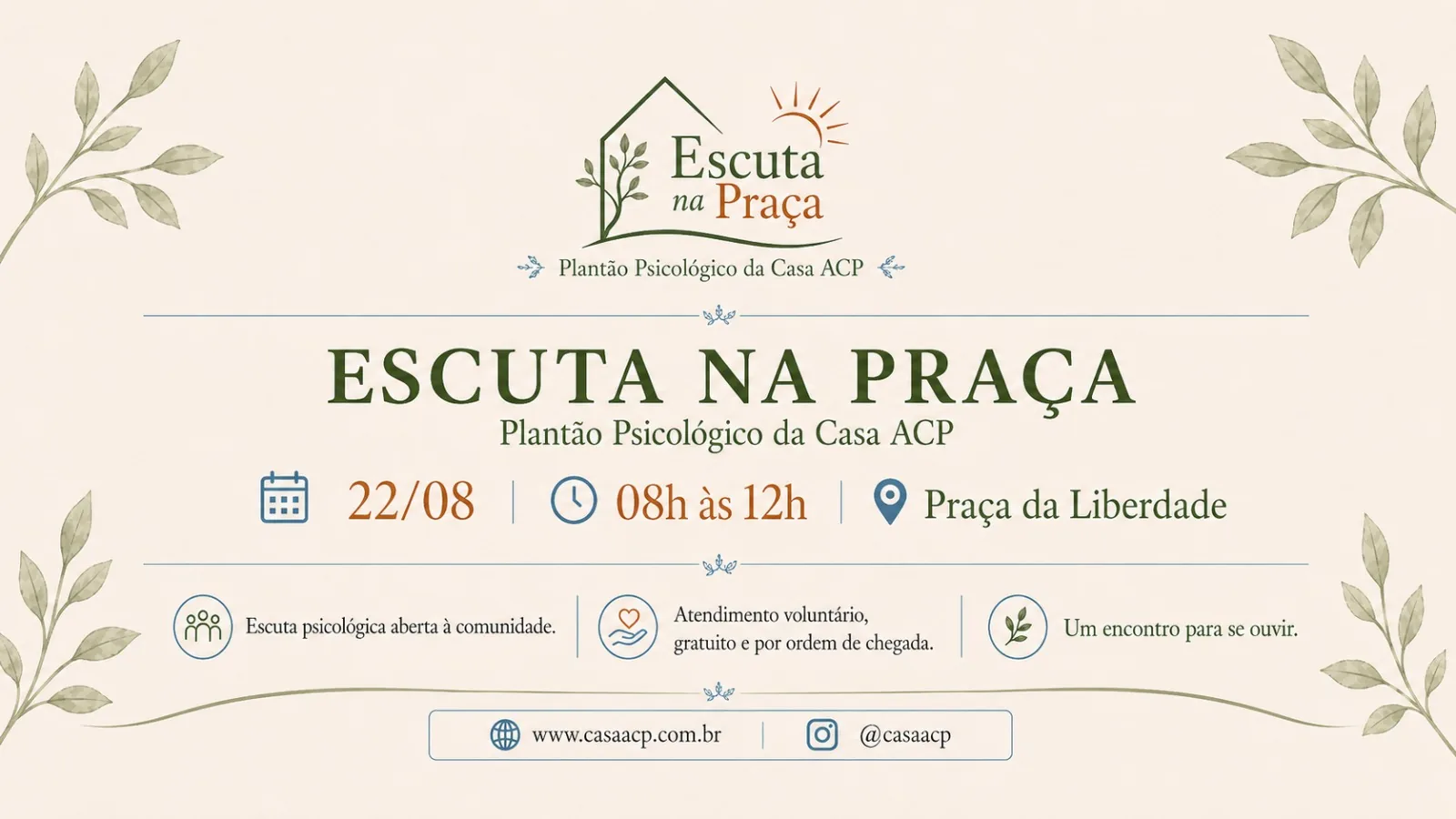 Escuta na Praça